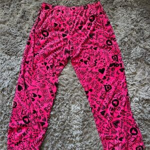 🩷Pink Graphic Pajama Pants🩷